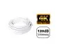 Preview: DINIC Premium Koaxial TV / SAT Verlegekabel, Rolle 10 - 50m, 120dB, 4k