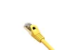 Preview: DINIC Cat.7 Premium Patchkabel 10 GB LAN / DSL Netzwerk, LSZH, PiMF/S-FTP Kabel, gelb, 0,30m