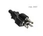 Preview: DINIC Netzkabel Amerika USA NEMA 6-20P bis 250V auf C13, 2m