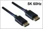 Preview: DINIC DisplayPort 1.3 Anschlusskabel, 5K3K bei 60 Hz, 2m