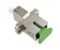 Preview: DINIC LWL Adapter LC/APC Buchse auf SC/APC Buchse Glasfaser Adapter, Singlemode / Simplex