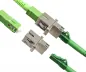 Preview: DINIC LWL Adapter LC/APC Buchse auf SC/APC Buchse Glasfaser Adapter, Singlemode / Simplex