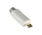 Preview: DINIC USB Ladeadapter 1000mA inkl. micro USB Kabel, DINIC Monaco Range, CE, weiß, 1m