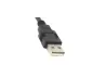 Preview: DINIC USB 2.0 Montagekabel A Stecker auf A Buchse, A Bu. anschraubbar, 30 cm, inkl. 2 Schrauben Abstand 26mm, schwarz