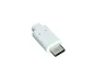 Preview: DINIC USB Adapter Typ C Stecker auf 3.0 A Buchse, weiß, DINIC Polybag, 0,2m
