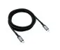 Preview: DINIC USB 3.2 HQ Kabel Typ C-C Stecker, unterstützt 100W (20V/5A) Aufladung, 20 GBit/s, schwarz, 1m