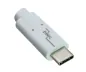 Preview: DINIC USB 3.2 Kabel Typ C-C Stecker, weiß, PB unterstützt 100W (20V/5A) Aufladung, 1m