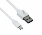 Preview: DINIC USB 3.1 Kabel Typ C - 3.0 A , weiß, 5Gbps, 1m, 3A charging
