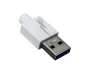 Preview: DINIC USB 3.1 Kabel Typ C - 3.0 A , weiß, 5Gbps, 0.5m, 3A charging