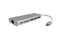 Preview: USB 3.1 Typ C 2-Port HUB, RJ45, HDMI SD Card-Reader, USB C Ladeanschluss