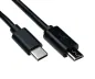 Preview: DINIC USB 3.1 Kabel Typ-C auf micro B, schwarz, 2m