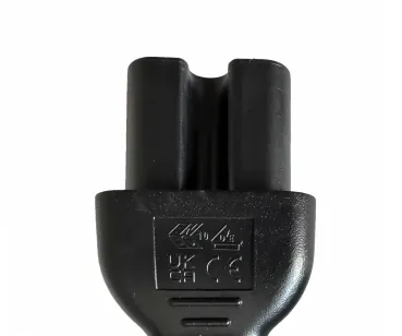DINIC Netzkabel England UK Typ G auf C15, 1mm², schwarz, 1,80m