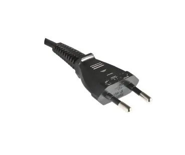 DINIC Netzkabel Typ C Schweiz auf C7, 0,75mm², CH 2-Pin, IEC 60884-1, SEV, 1,80m