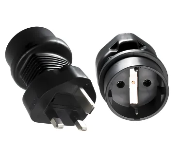 DINIC Reisestecker für England UK, 3-Pin Netzadapter