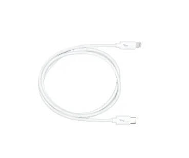 DINIC USB C auf Lightning Kabel, MFi, Box, weiß, MFi zertifiziert, Sync- und Schnellladekabel, 0,5m