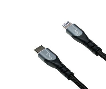 DINIC USB C auf Lightning HQ Kabel, MFi, PD, Box, MFi zertifiziert, Sync- und Schnellladekabel, 1m