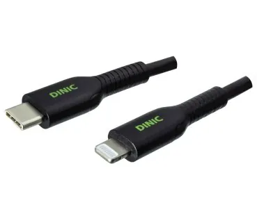 DINIC 20W Schnellladegerät inkl. USB C auf Lightning-Kabel, MFI zertifiziert, 1m