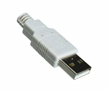 DINIC USB 2.0 Verlängerung A St. auf A Bu., 28 AWG/2C, 26 AWG/2C, grau, 2m
