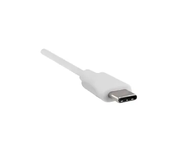 USB Kabel Typ C St. auf USB 2.0 B St.,2m, weiß. PB weiß