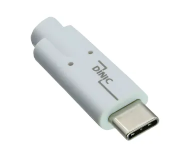 DINIC USB 3.2 Kabel Typ C-C Stecker, weiß, PB unterstützt 100W (20V/5A) Aufladung, 2m