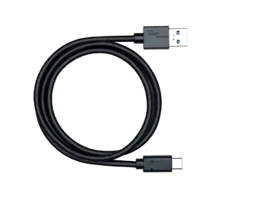 DINIC USB 3.1 Kabel Typ C - 3.0 A , schwarz, 5Gbps, 3A charging, Polybag, 3m