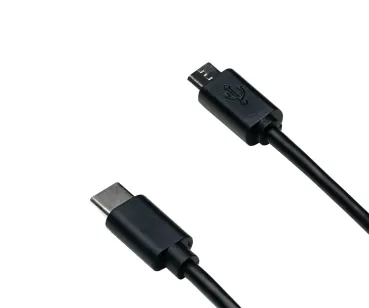 DINIC USB 3.1 Kabel Typ-C auf micro B, schwarz, 0,5m