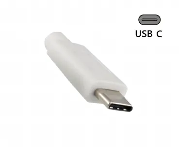 DINIC Kabel USB 3.2 Typ C St./USB 3.0 micro B St., weiß, DINIC Box mit Euroloch, 1m