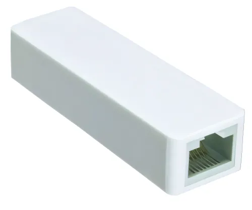 DINIC USB Adapter auf Gbit LAN für MAC und PC, USB 3.0 (2.0) A Stecker auf RJ45 Buchse, weiß, DINIC Polybag