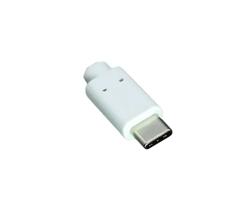 DINIC USB Adapter Typ C Stecker auf 3.0 A Buchse, weiß, DINIC Polybag, 0,2m