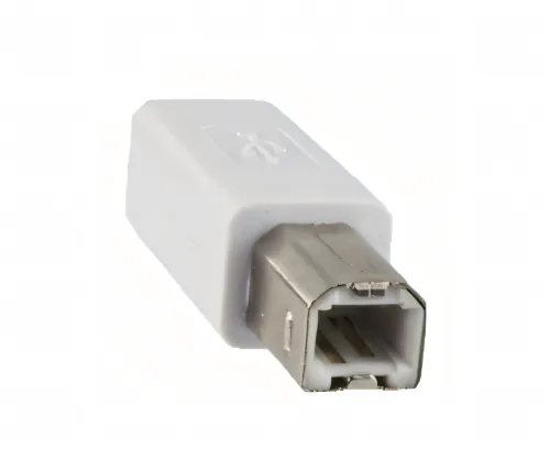 DINIC USB Kabel Typ C Stecker auf USB 2.0 B Stecker, unterstützt Schnellaufladung bis 5A, weiß, 2m