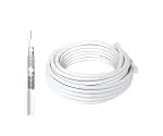 DINIC Koaxial TV/SAT Verlegekabel, 50m Rolle