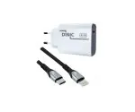 DINIC USB C Netzteil 45W + USB-C auf Lightning Kabel, Schnelllader mit PD3.0 und PPS +Lightning HQ Kabel, DINIC Box, 2m